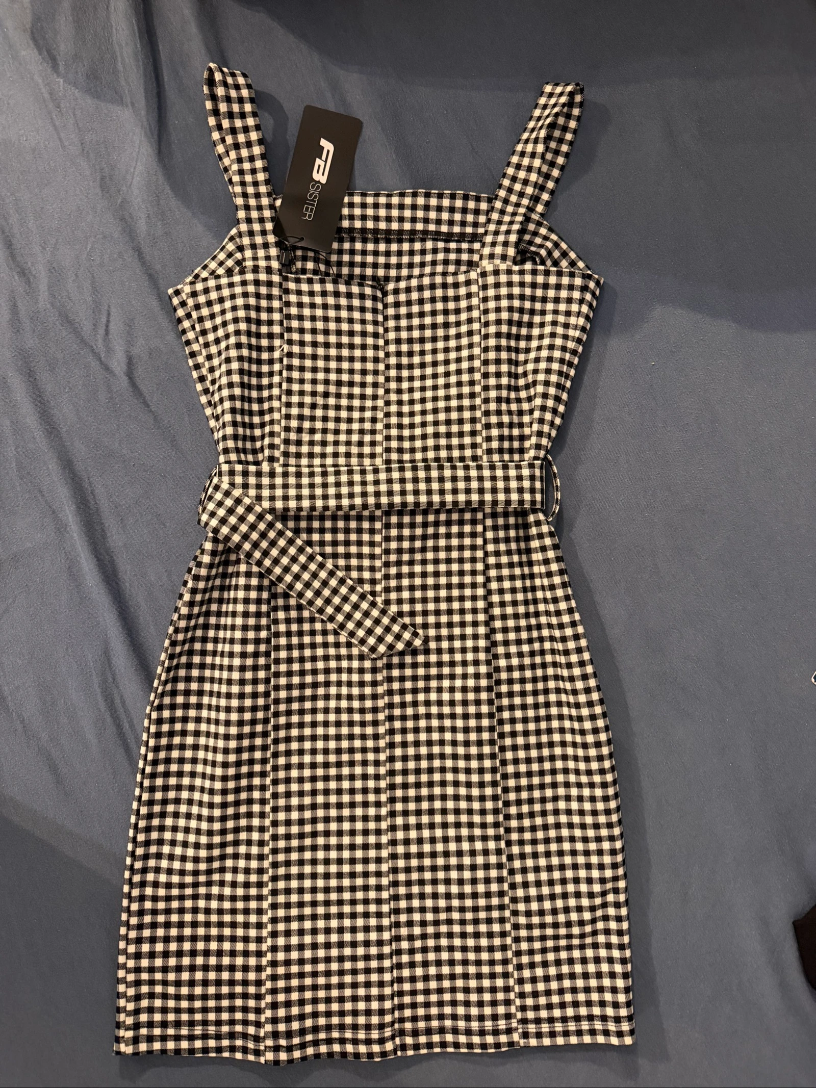 Vestido corto a cuadros – photo 2